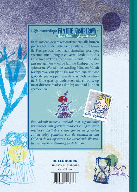 Achterkant van De zonderlinge familie Kashperova