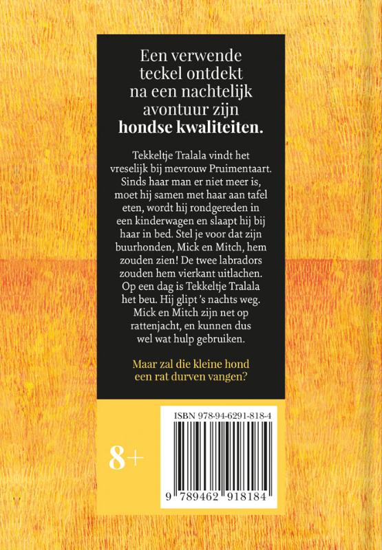 Achterkant van Tekkeltje Tralalala