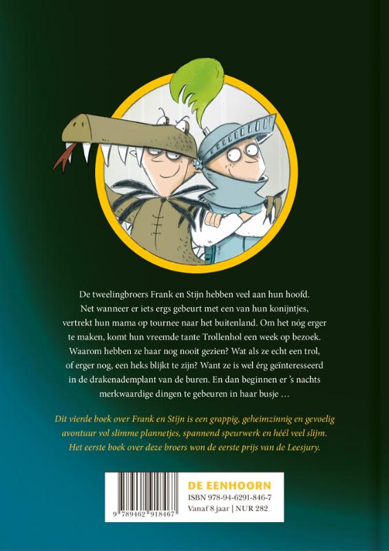 Achterkant van Frank en Stijn en het slijmspektakel