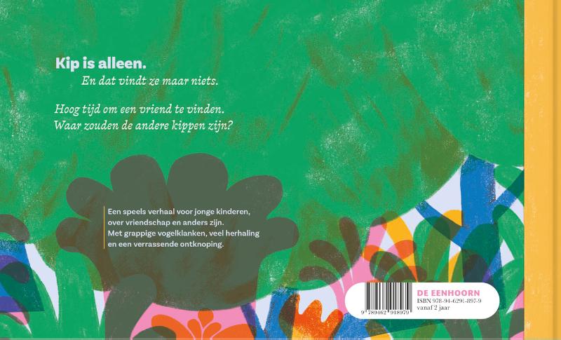 Achterkant van Kip zoekt een vriend
