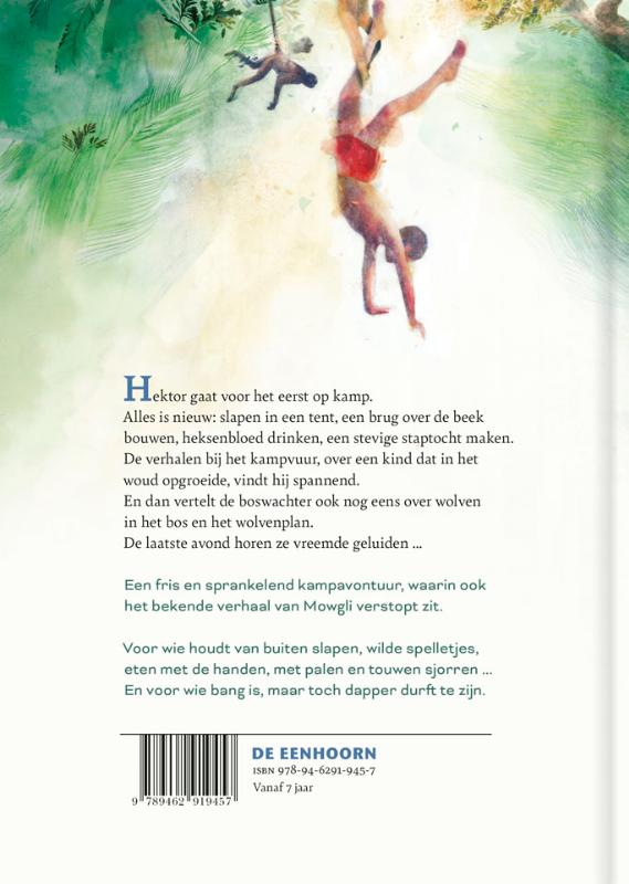 Achterkant van Het wolvenplan