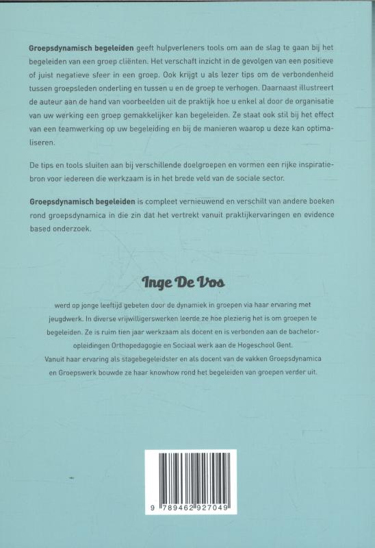 Achterkant van Groepsdynamisch begeleiden
