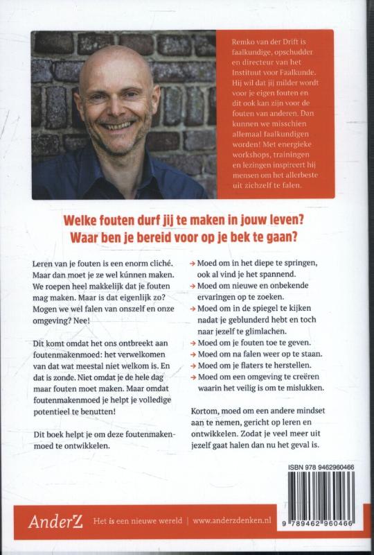 Achterkant van Fouten maken moed