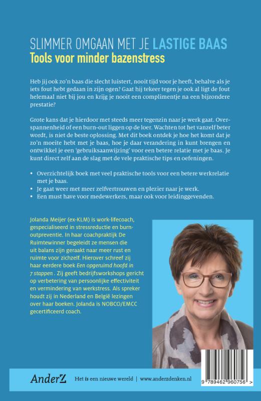 Achterkant van Slimmer omgaan met je lastige baas