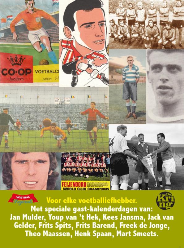 Achterkant van Voetbalmemories Scheurkalender 2017