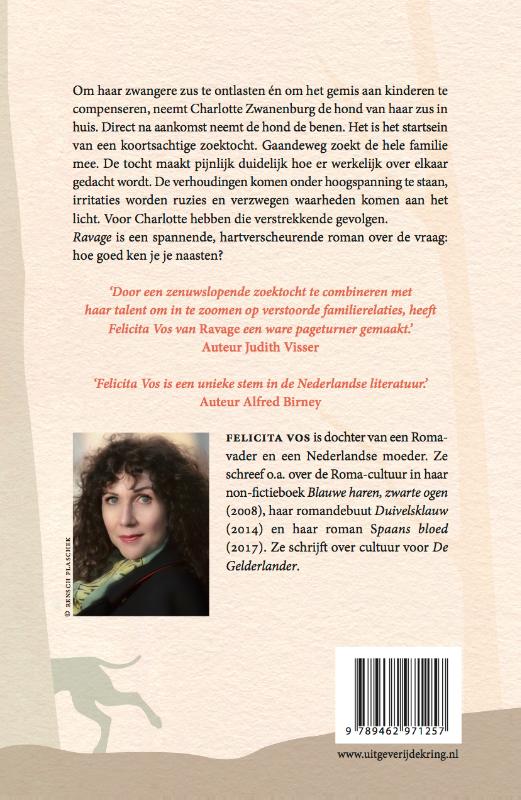 Achterkant van Ravage