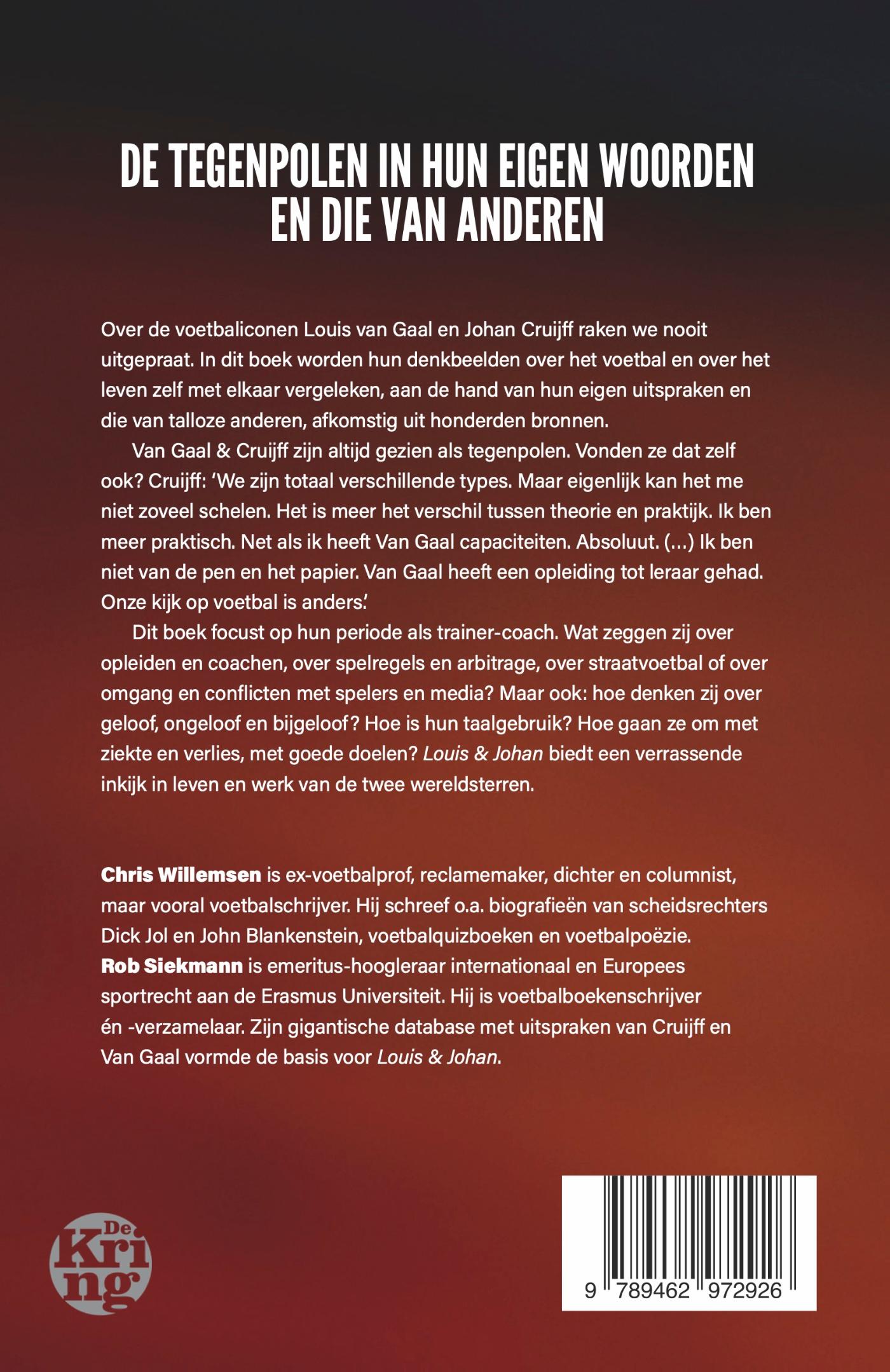 Achterkant van Louis en Johan