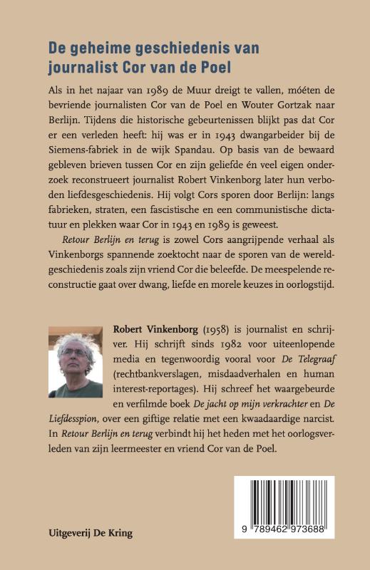 Achterkant van Retour Berlijn en terug