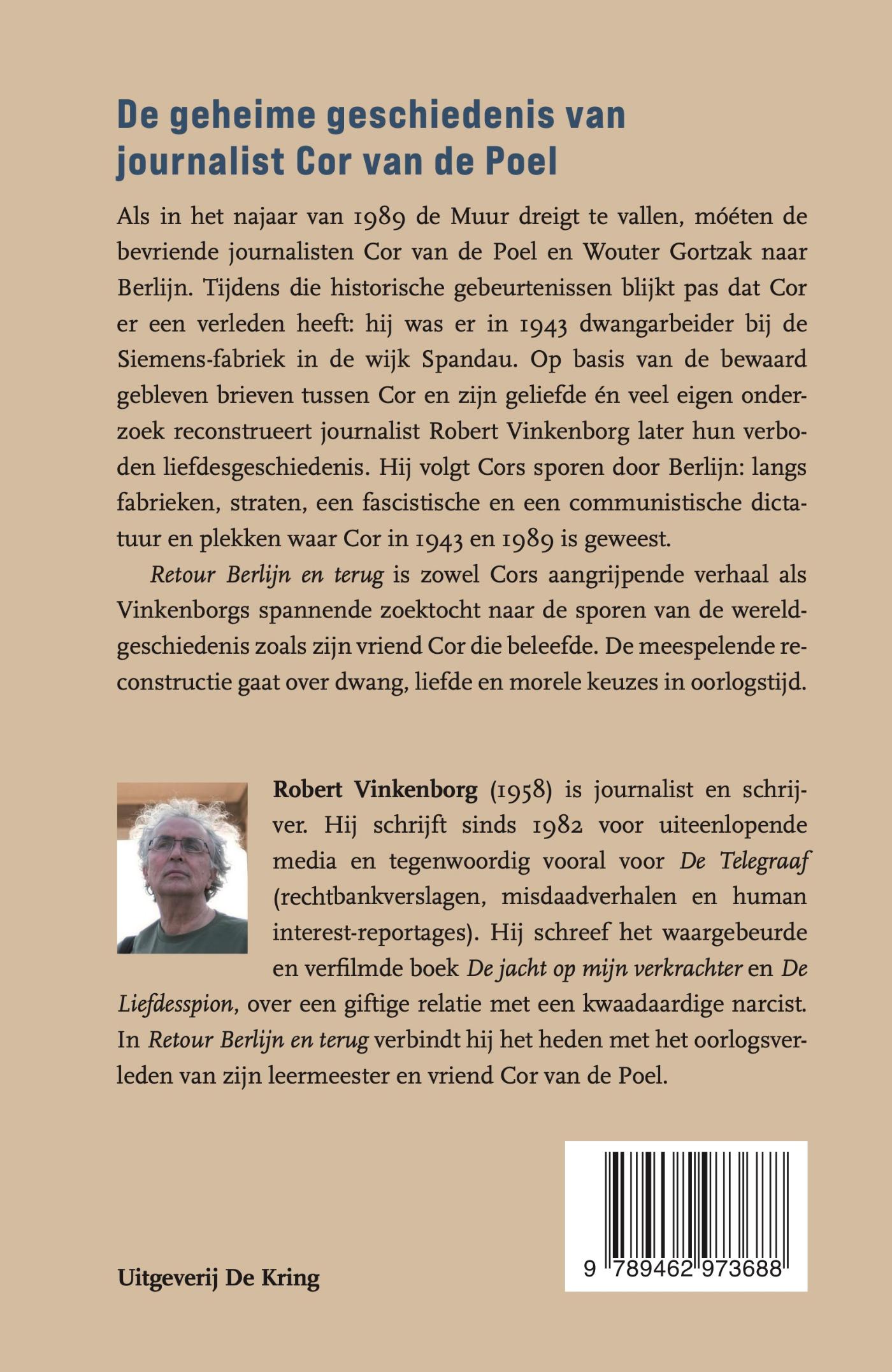 Achterkant van Retour Berlijn en terug