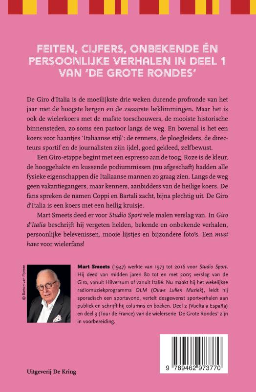 Achterkant van Giro d'Italia