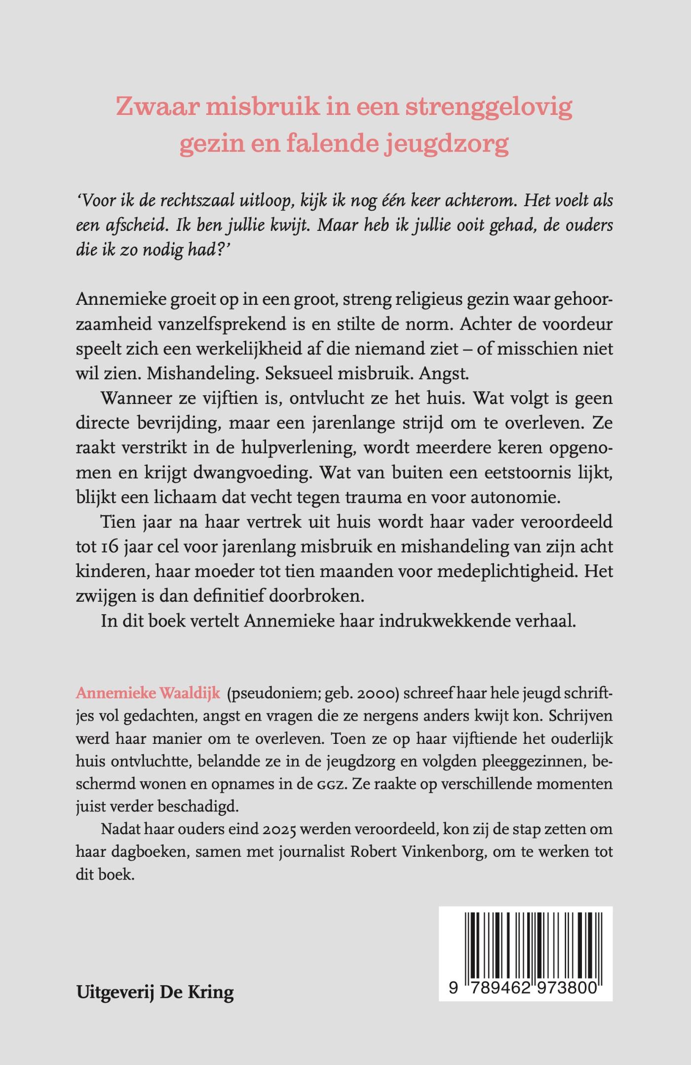 Achterkant van Het waren toch mijn ouders