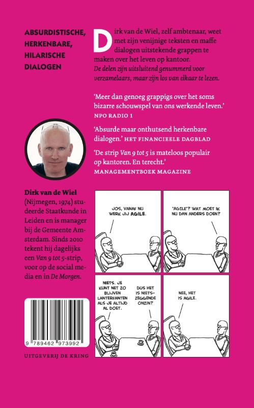 Achterkant van Van 9 tot 5