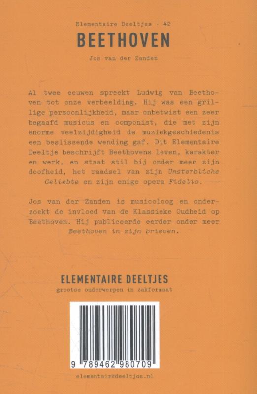 Achterkant van Beethoven