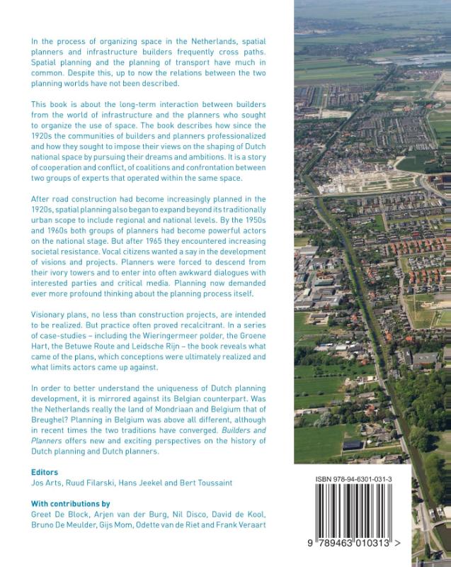 Achterkant van Builders and planners