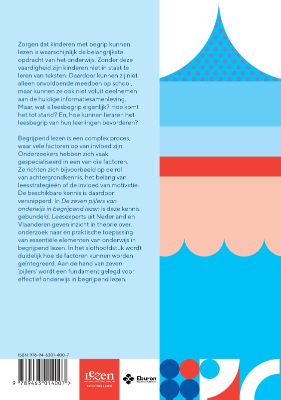 Achterkant van De zeven pijlers van onderwijs in begrijpend lezen
