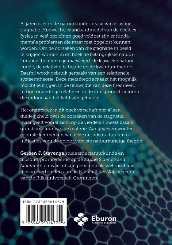 Achterkant van De vierde grondstructuur van de materie