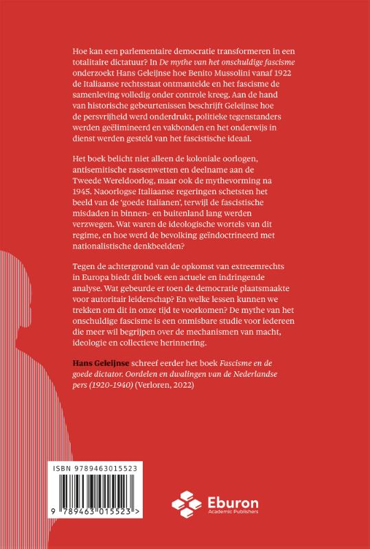 Achterkant van De mythe van het onschuldig fascisme