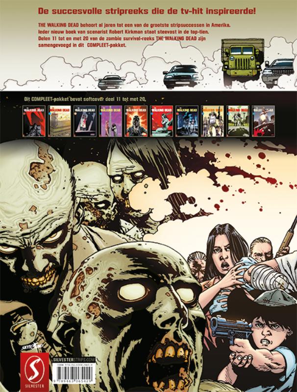 Achterkant van The Walking Dead