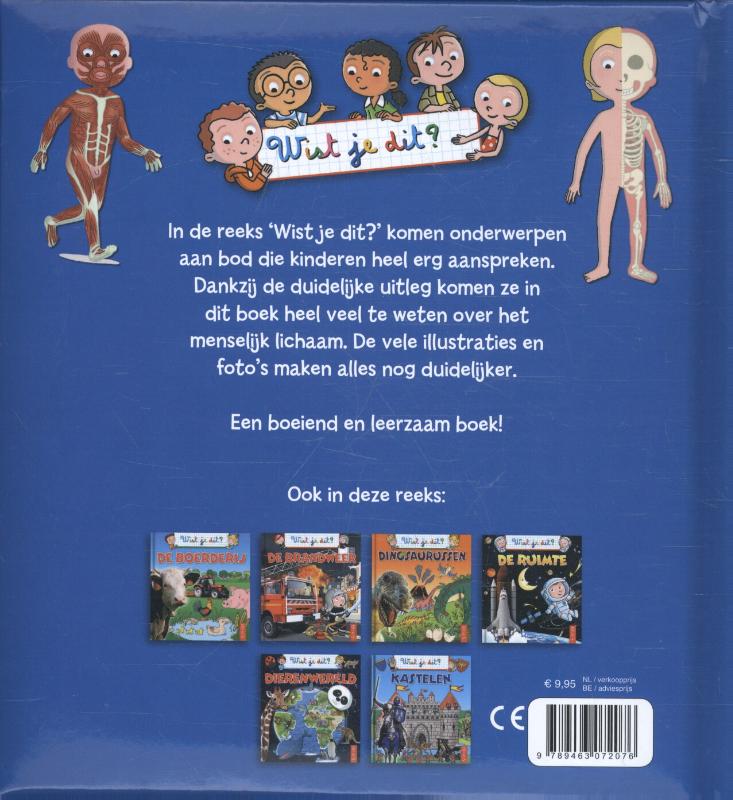 Achterkant van Het menselijk lichaam