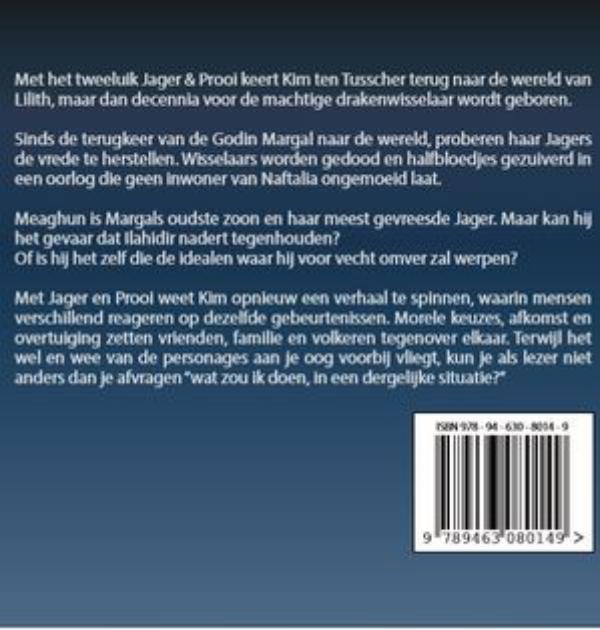 Achterkant van Tweeluik: Jager & Prooi