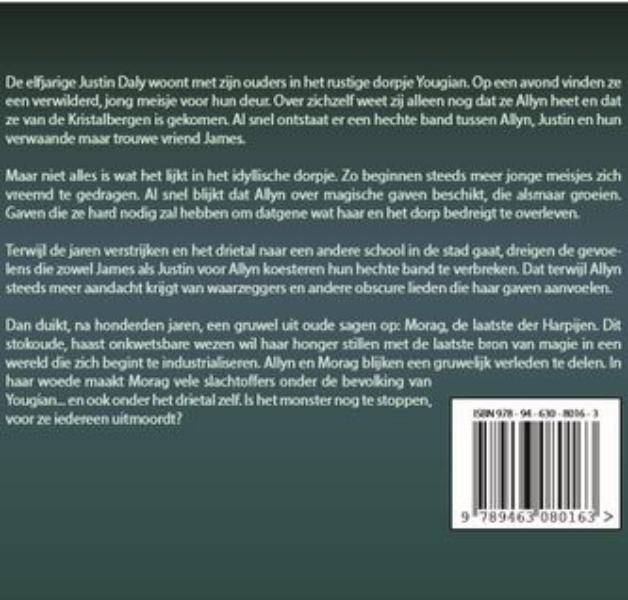 Achterkant van Yougian trilogie
