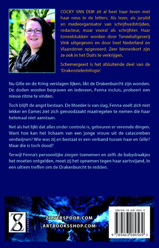 Achterkant van Schemergeest