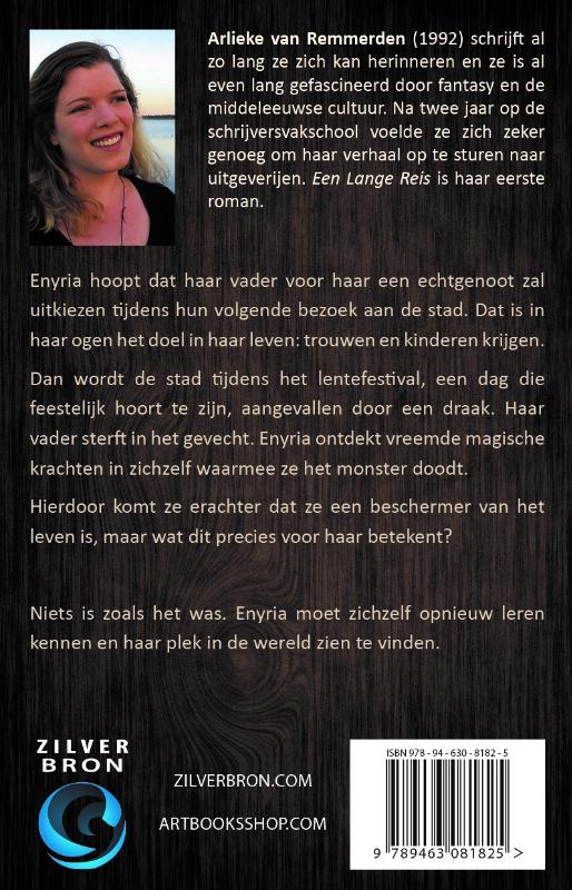 Achterkant van Een lange reis