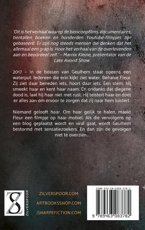 Achterkant van Uit de duisternis