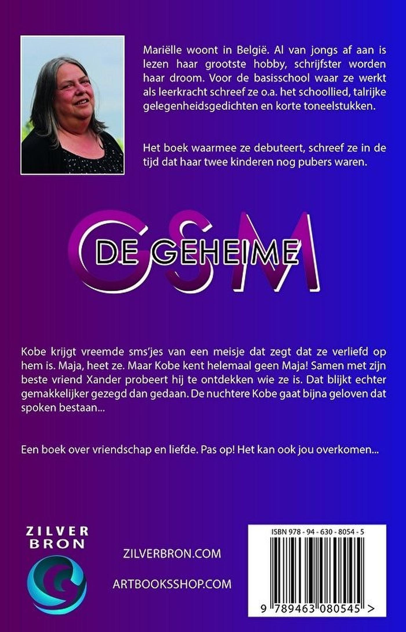 Achterkant van De geheime gsm