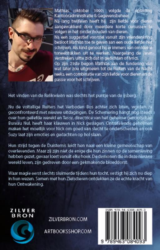 Achterkant van Het geheim van Winterplas