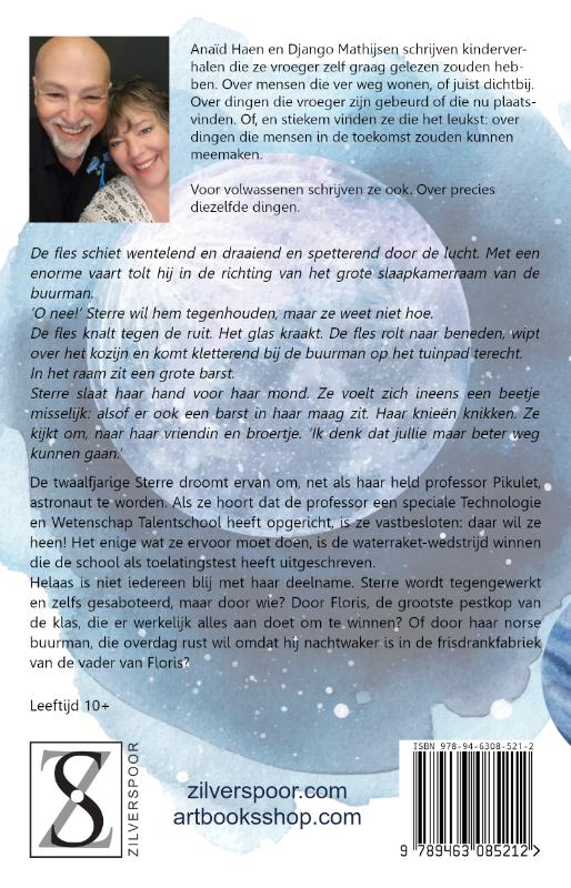 Achterkant van Sterre en de bijnanaut