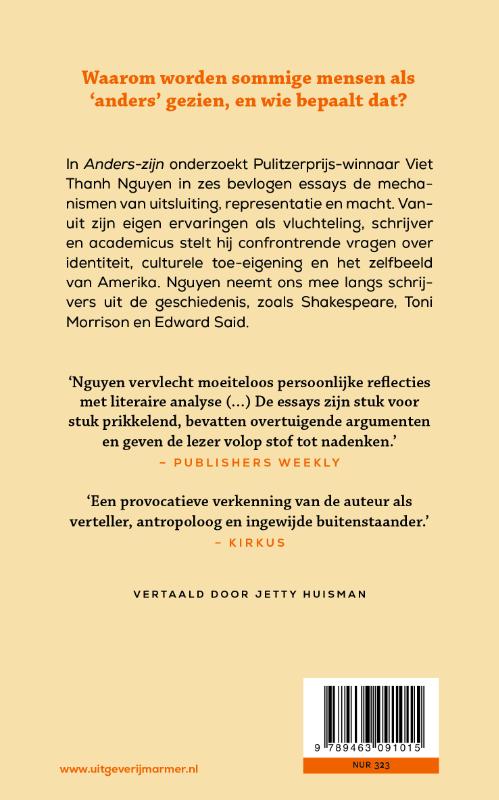 Achterkant van Anders-zijn
