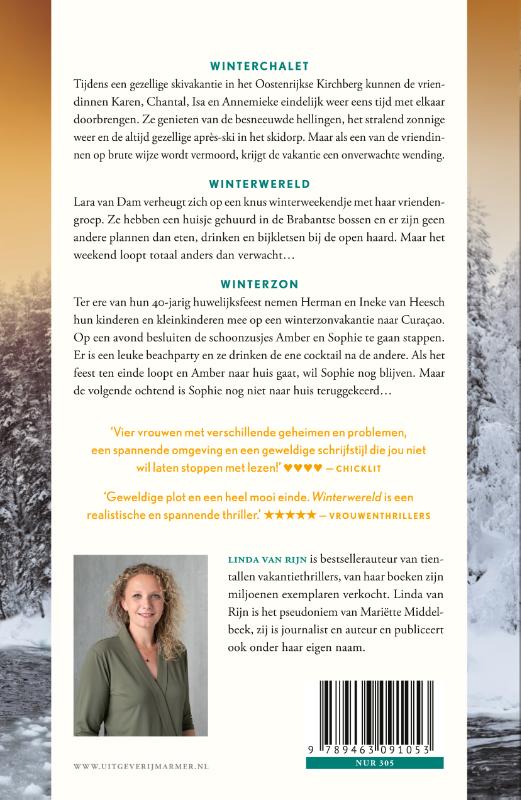 Achterkant van Winterchalet, Winterzon en Winterwereld