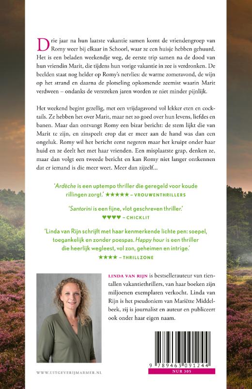 Achterkant van Weekendje weg