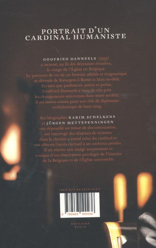 Achterkant van Godfried Danneels