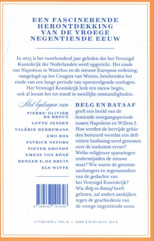 Achterkant van Belg en Bataaf