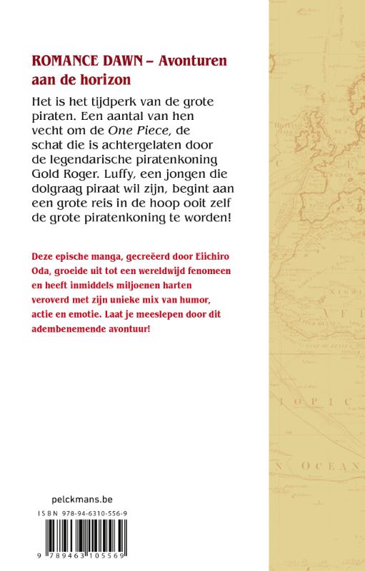Achterkant van Avonturen aan de horizon