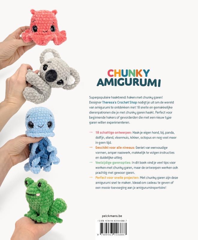 Achterkant van Chunky Amigurumi