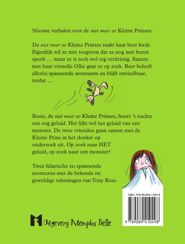 Achterkant van 2 verhalen