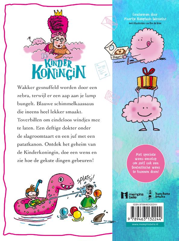 Achterkant van De Kinderkoningin
