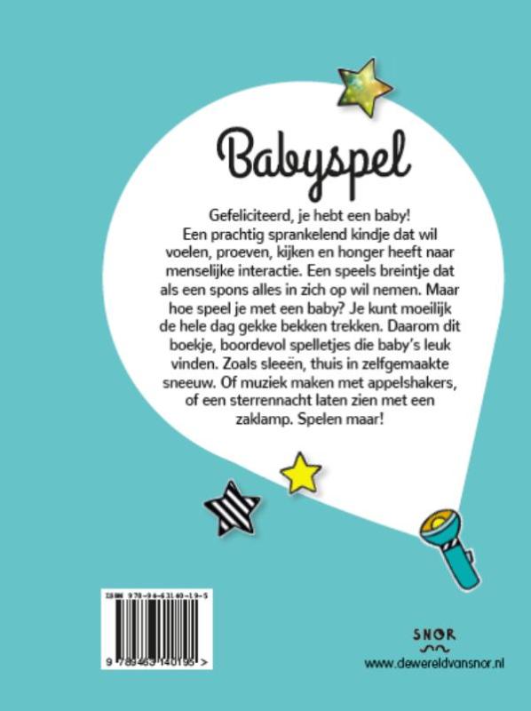 Achterkant van Babyspel
