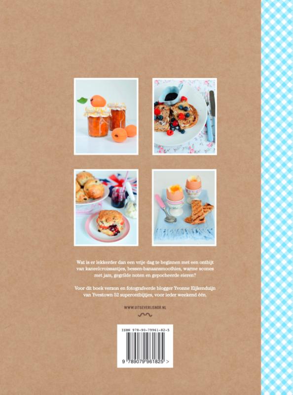Achterkant van Weekend ontbijtboek