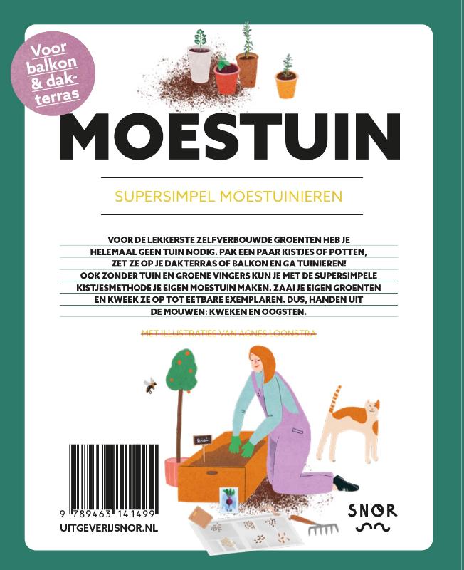 Achterkant van Moestuin
