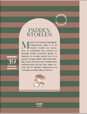 Achterkant van Paddenstoelen