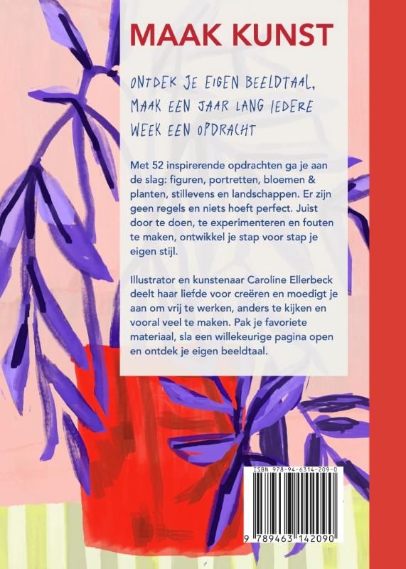 Achterkant van Maak kunst