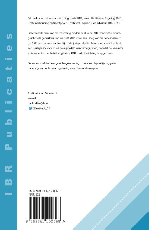 Achterkant van DNR 2011 Toegelicht