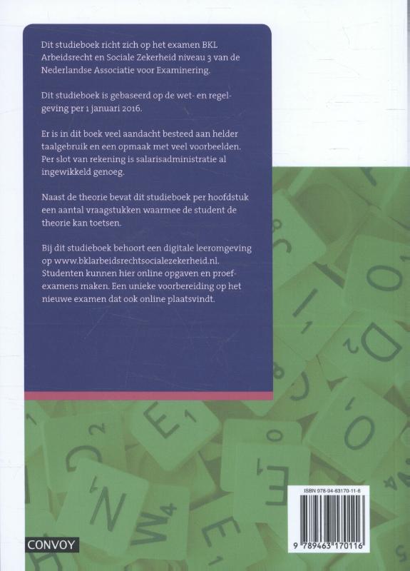 Achterkant van theorie-/opgavenboek 2016/2017
