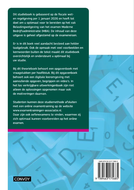 Achterkant van Theorieboek