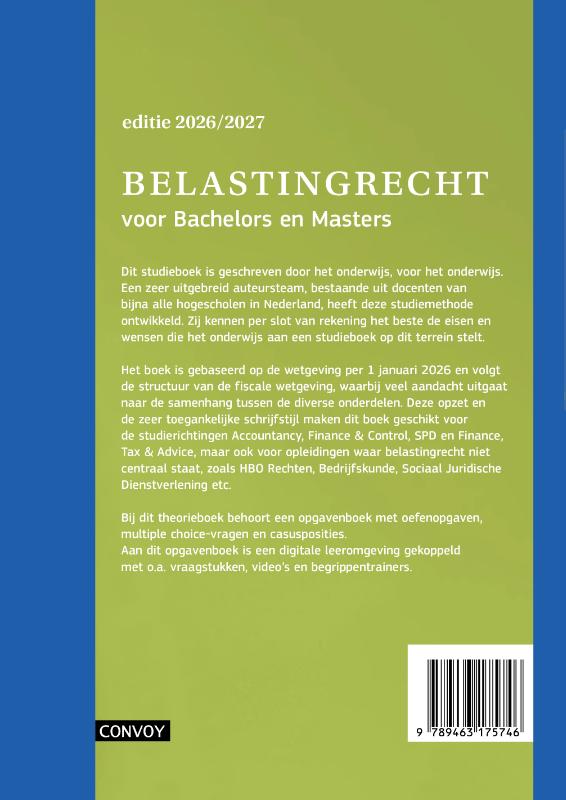 Achterkant van Theorieboek