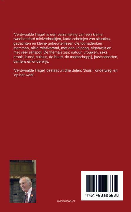 Achterkant van Verdwaalde hagel